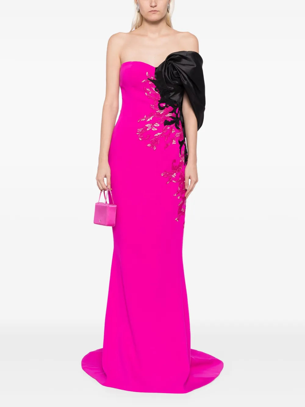 Crepe Straight Fit Gown