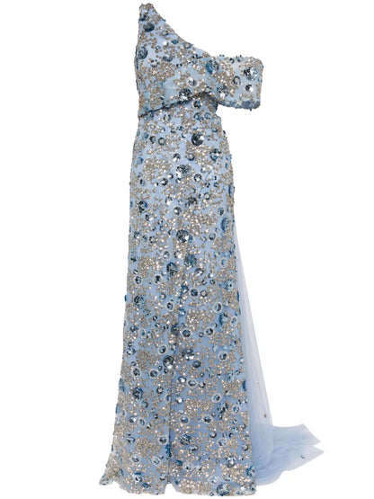 Off-Shoulder And One Shoulder Strap Dress