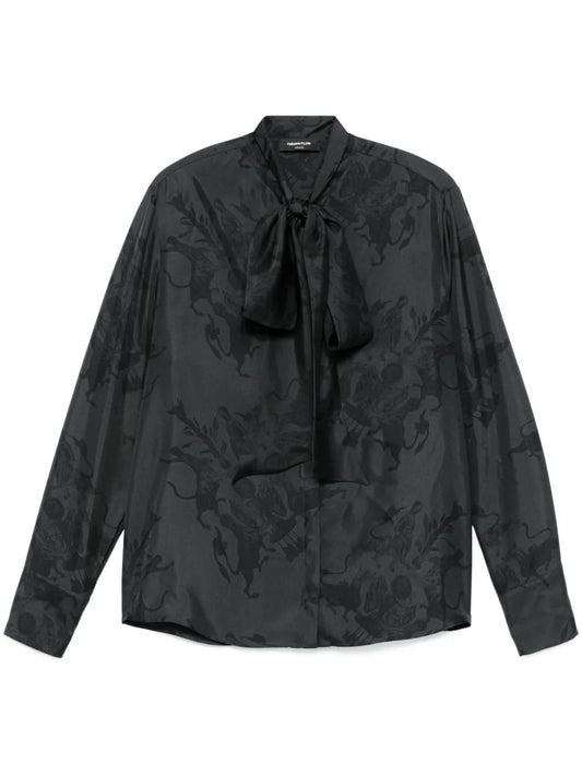 Printed Silk Shirt