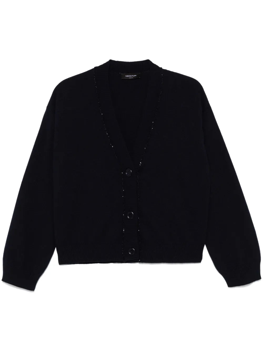 Sequin-Detailed Cardigan
