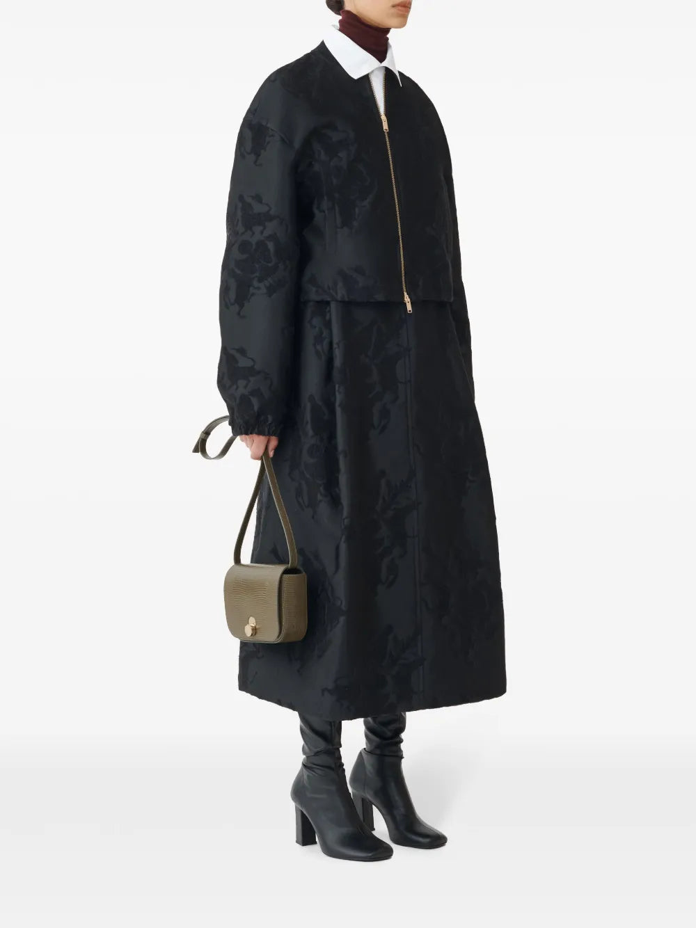 Jacquard Bomber Jacket