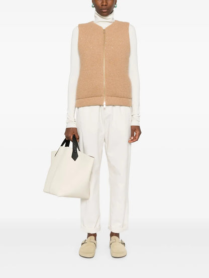 Sequin-Embellished Gilet