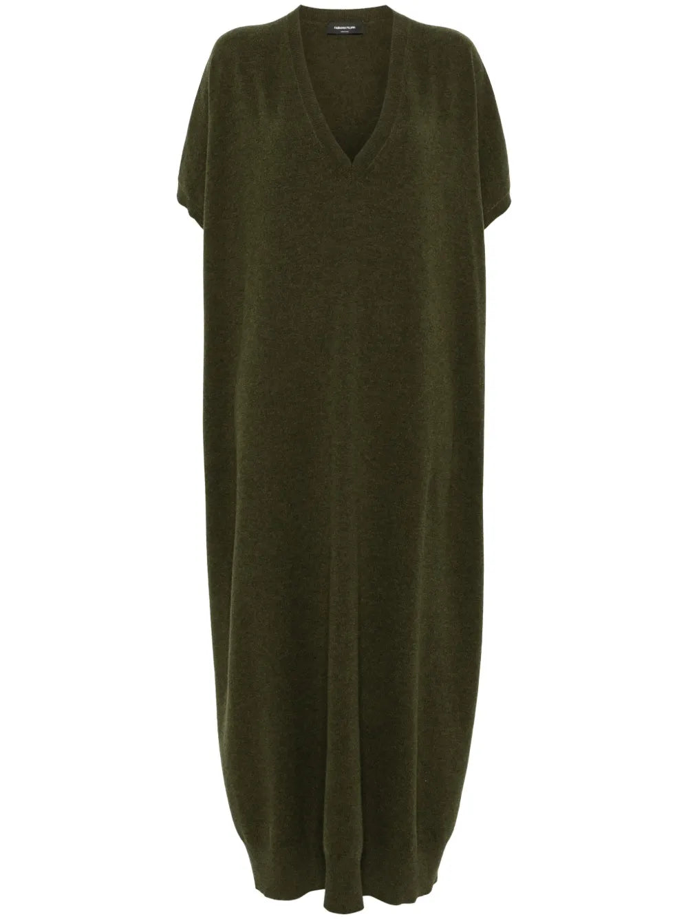 V-Neck Knit Kaftan