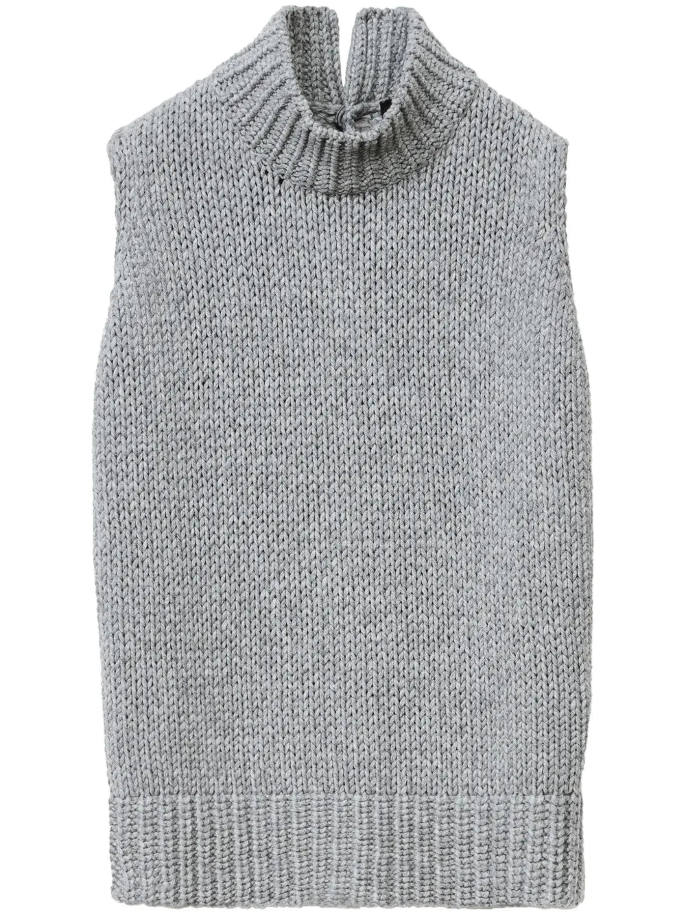 Slit Back Knitted Top