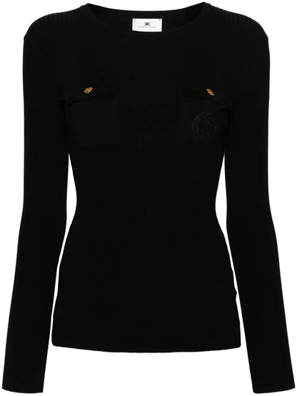 Logo-Embroidered Jumper