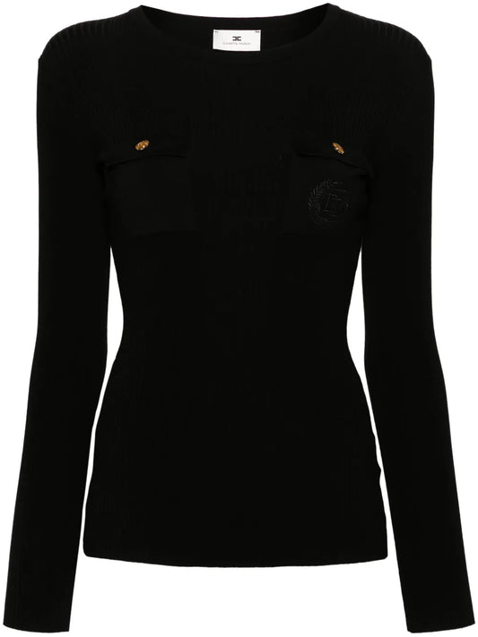 Logo-Embroidered Jumper