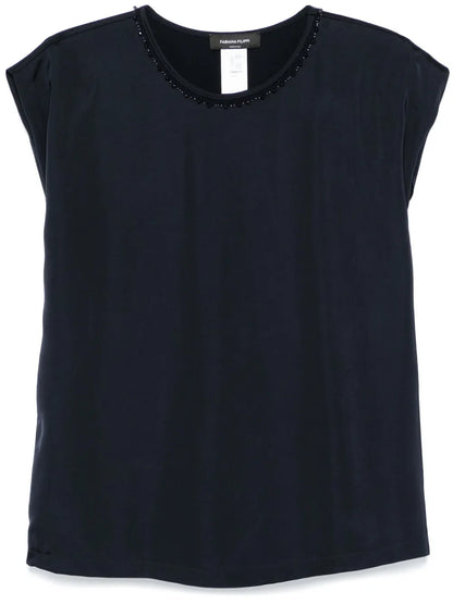 Bead-Detailed Blouse