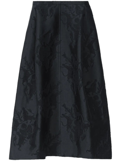 Jacquard Midi Skirt