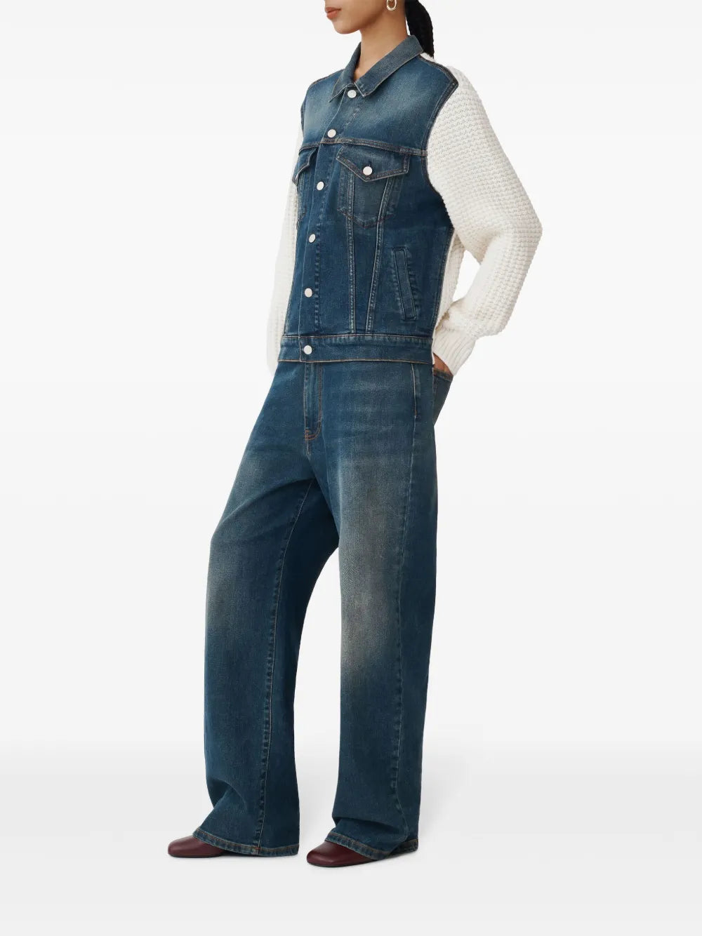 Panelled Denim Jacket