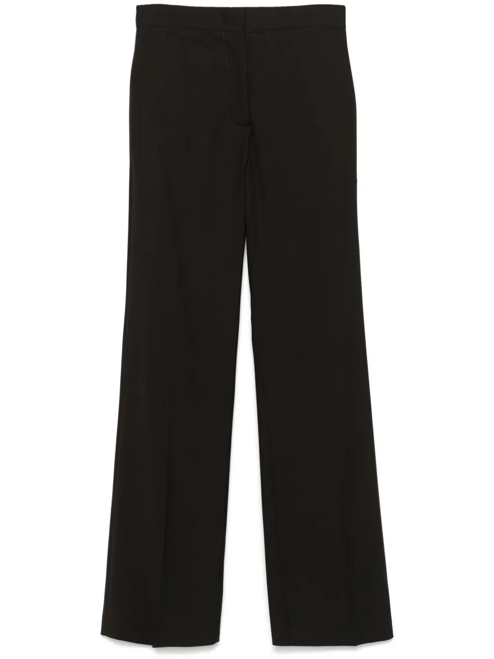 Low-Rise Straight-Leg Trousers