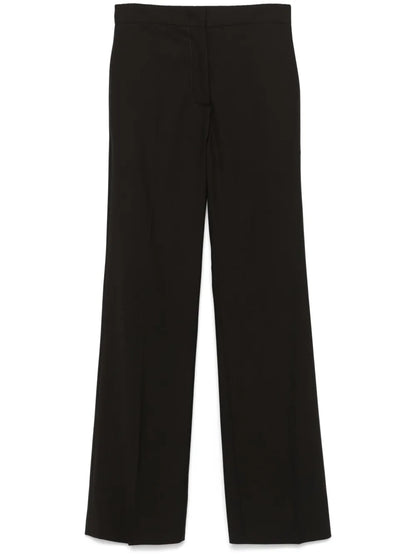 Low-Rise Straight-Leg Trousers