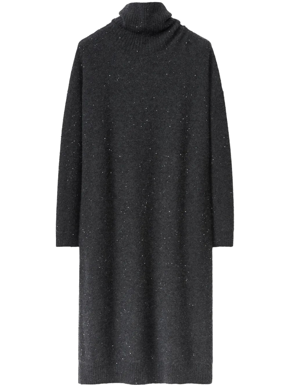 Sequinned Knit Dress