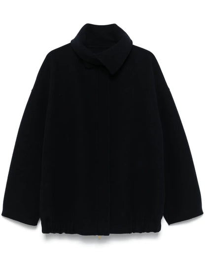 Boiled Wool Bomber Jacket