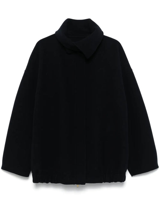 Boiled Wool Bomber Jacket