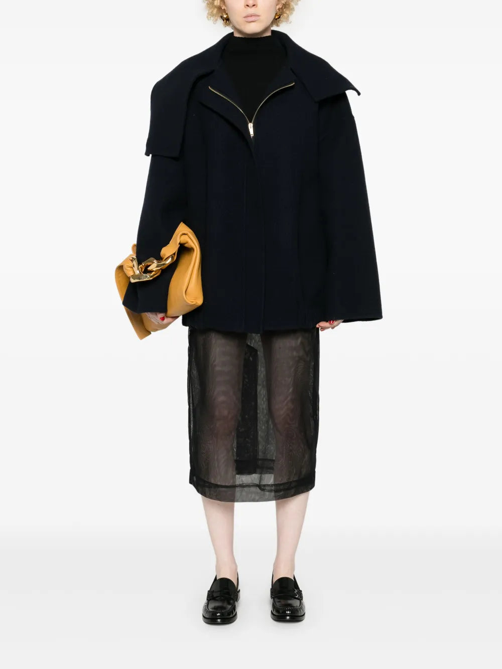 Boiled Wool Bomber Jacket