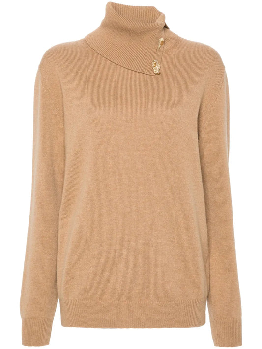 Fabula-Buttons Cashmere Sweater