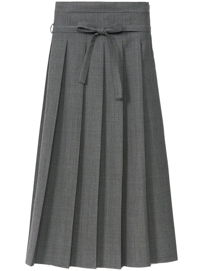 Glen Plaid Skirt