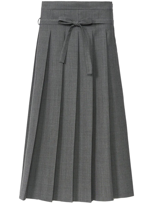 Glen Plaid Skirt