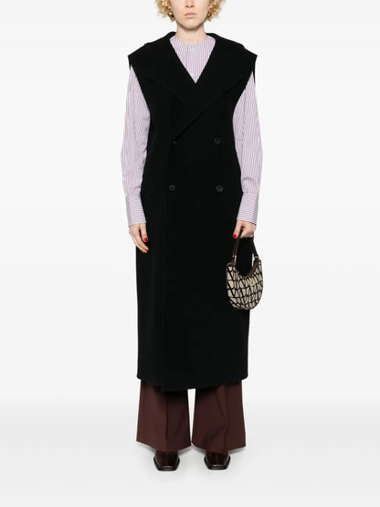 Double-Breasted Virgin Wool Gilet