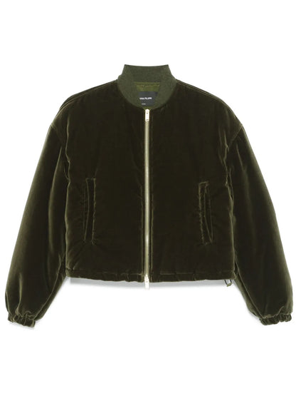Velvet Bomber Jacket