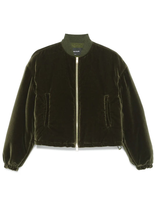 Velvet Bomber Jacket