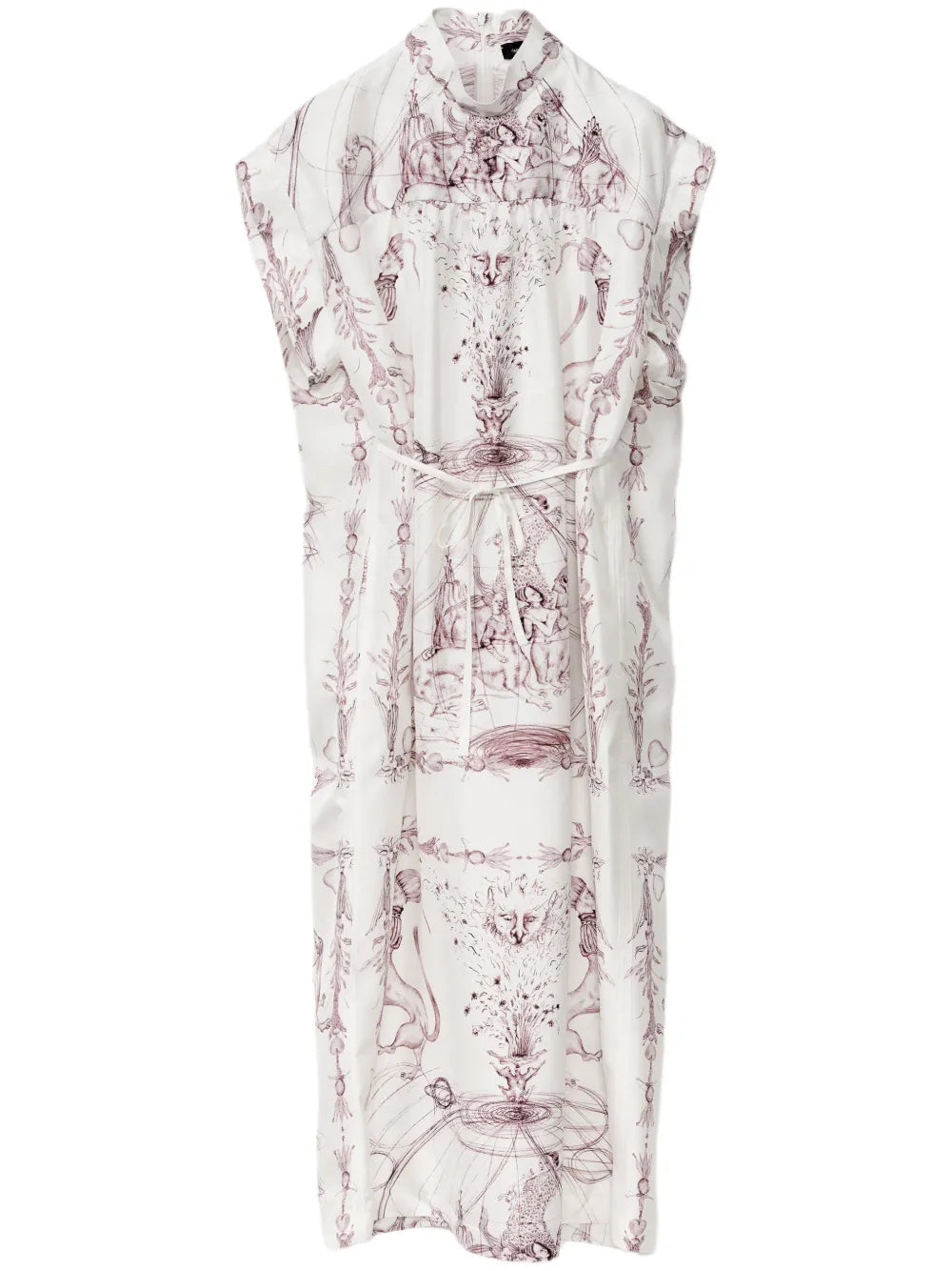 Printed Silk Dress