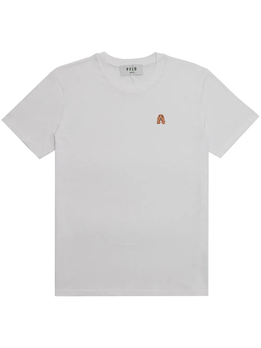 Dog-Appliqué T-Shirt
