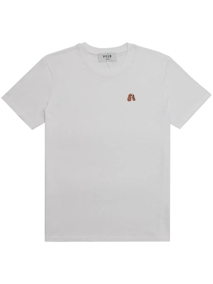 Dog-Appliqué T-Shirt