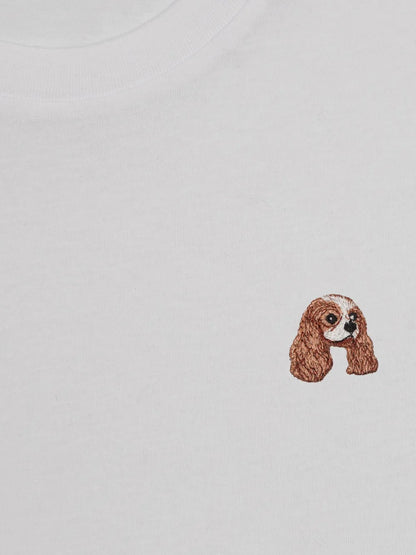 Dog-Appliqué T-Shirt