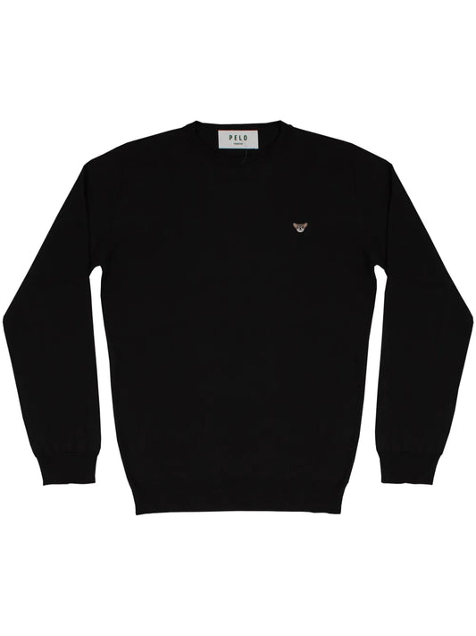 Dog-Appliqué Jumper