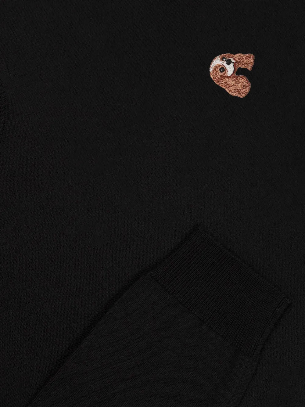 Dog-Appliqué Jumper