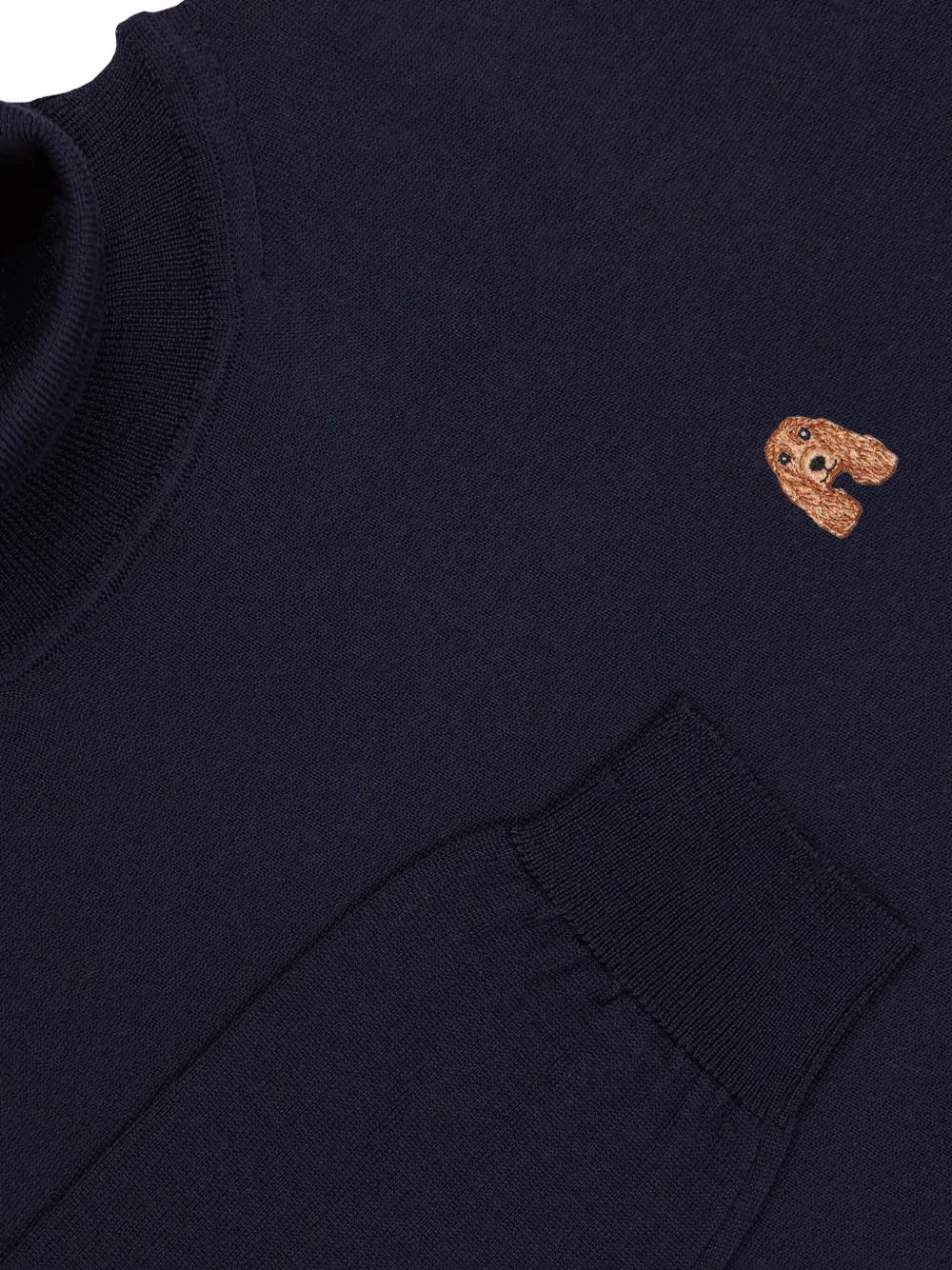 Dog-Appliqué Jumper