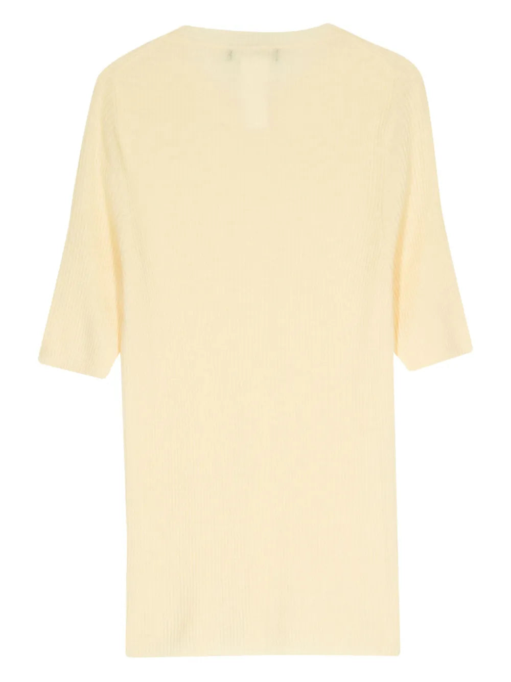 Crew-Neck Ribbed T-Shirt