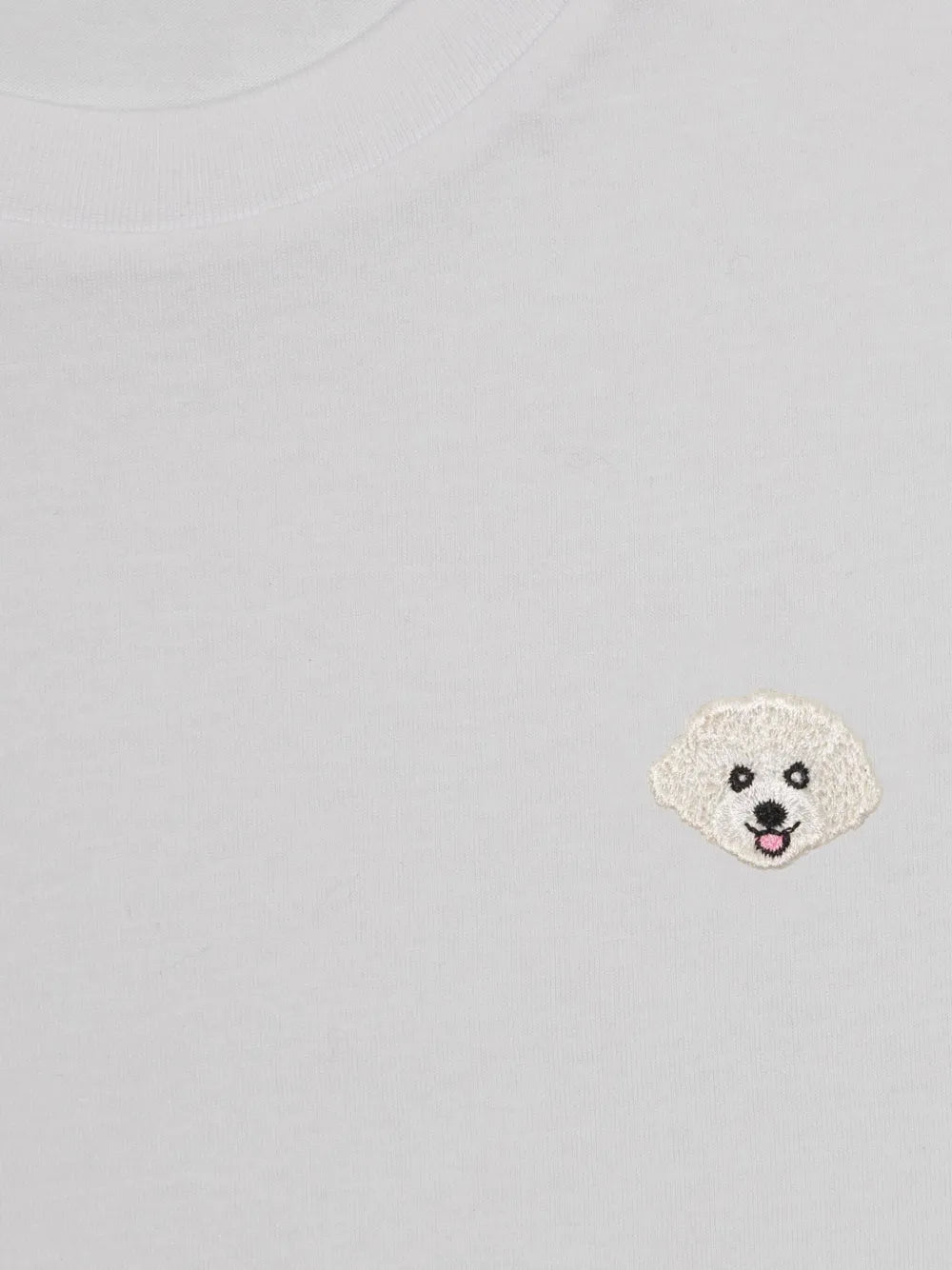 Dog-Appliqué T-Shirt