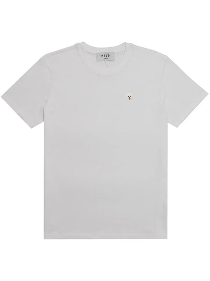 Dog-Appliqué T-Shirt