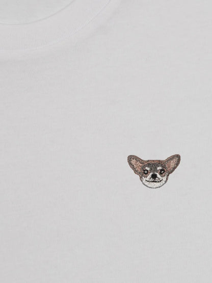 Dog-Appliqué T-Shirt