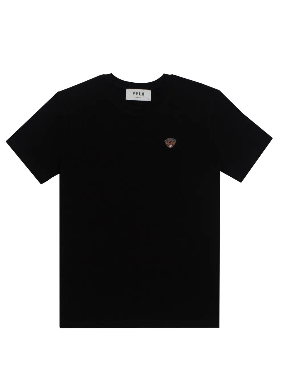 Dog-Appliqué T-Shirt