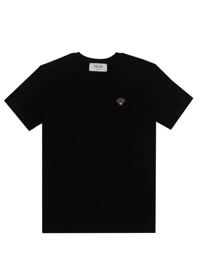 Dog-Appliqué T-Shirt
