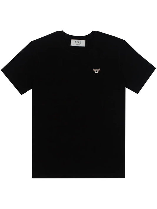 Dog-Appliqué T-Shirt