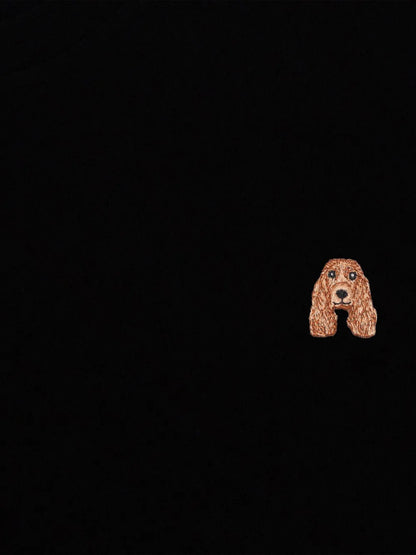 Dog-Appliqué T-Shirt