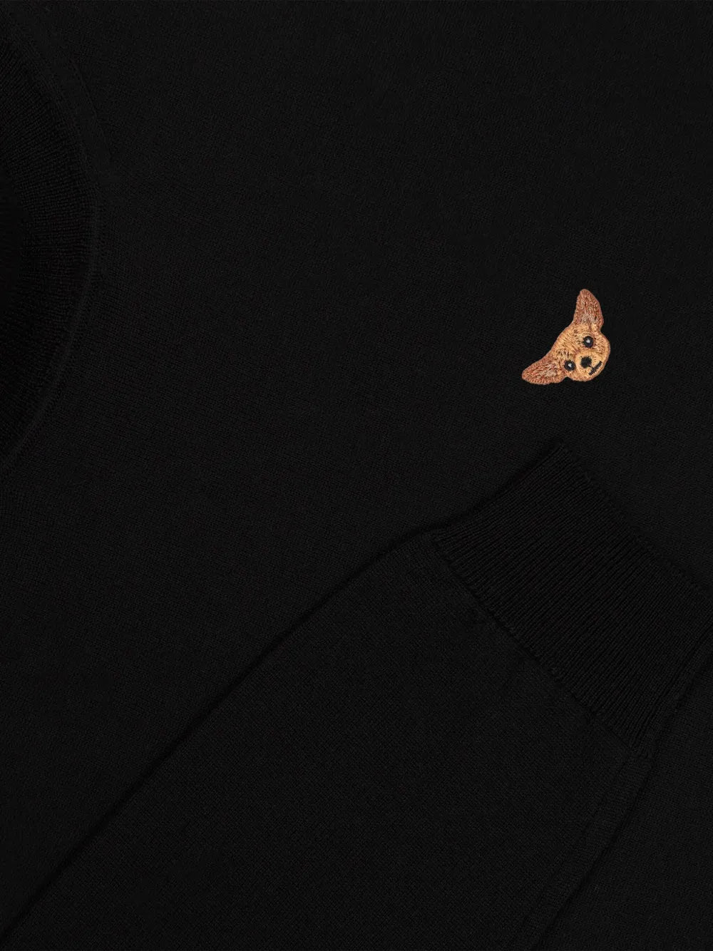 Dog-Appliqué Jumper