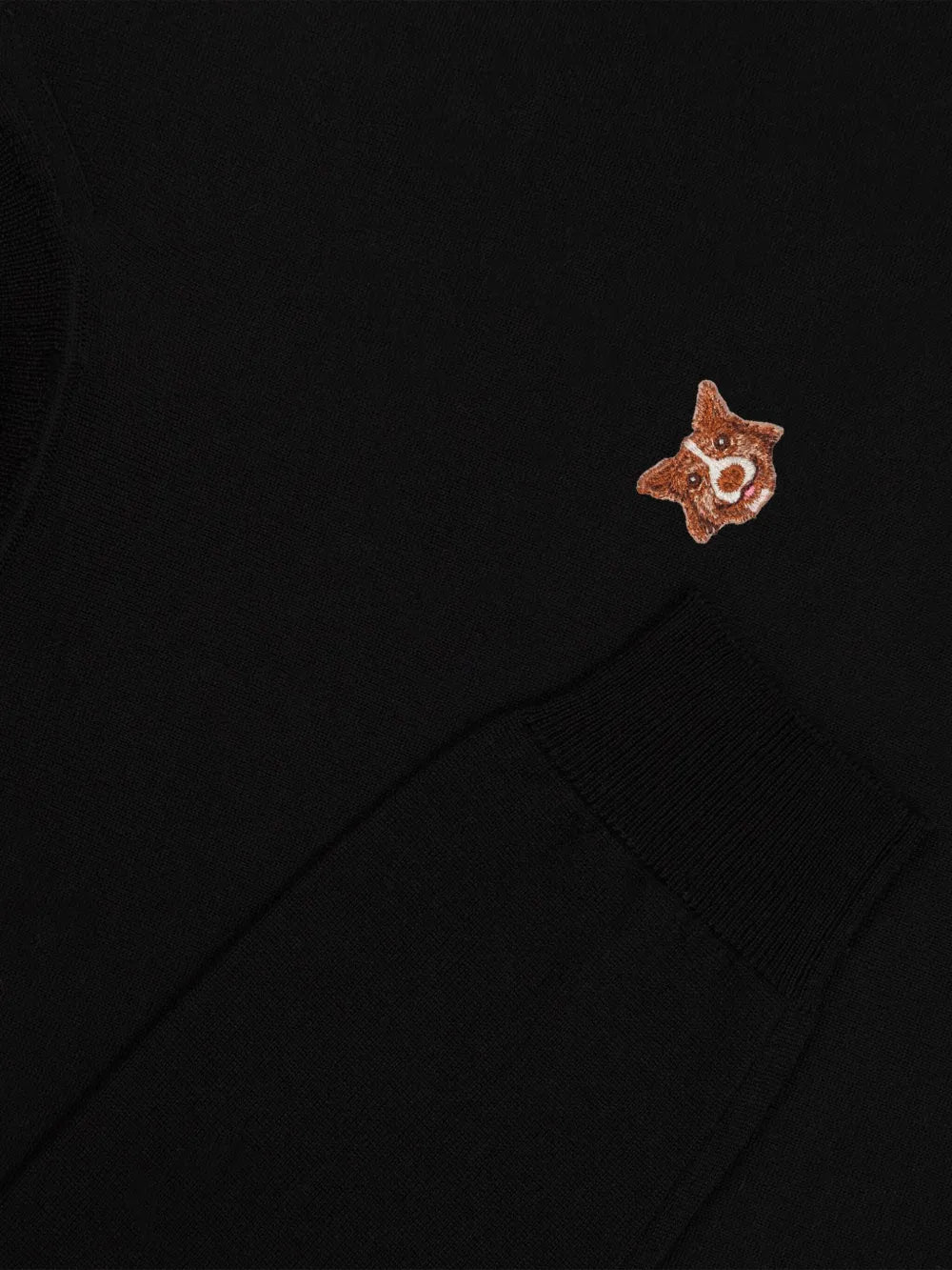 Mongrel Patch Roll Neck Jumper