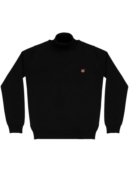 Mongrel Patch Roll Neck Jumper