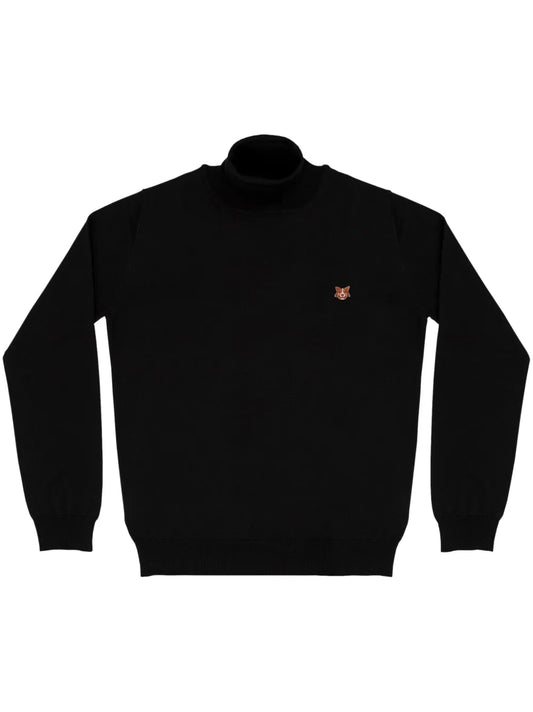 Mongrel Patch Roll Neck Jumper