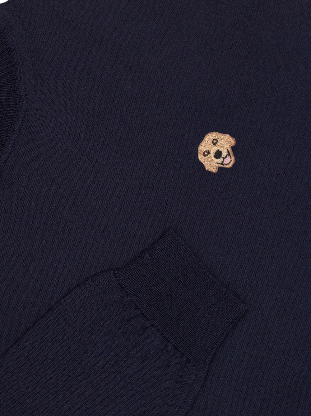 Dog-Appliqué Jumper
