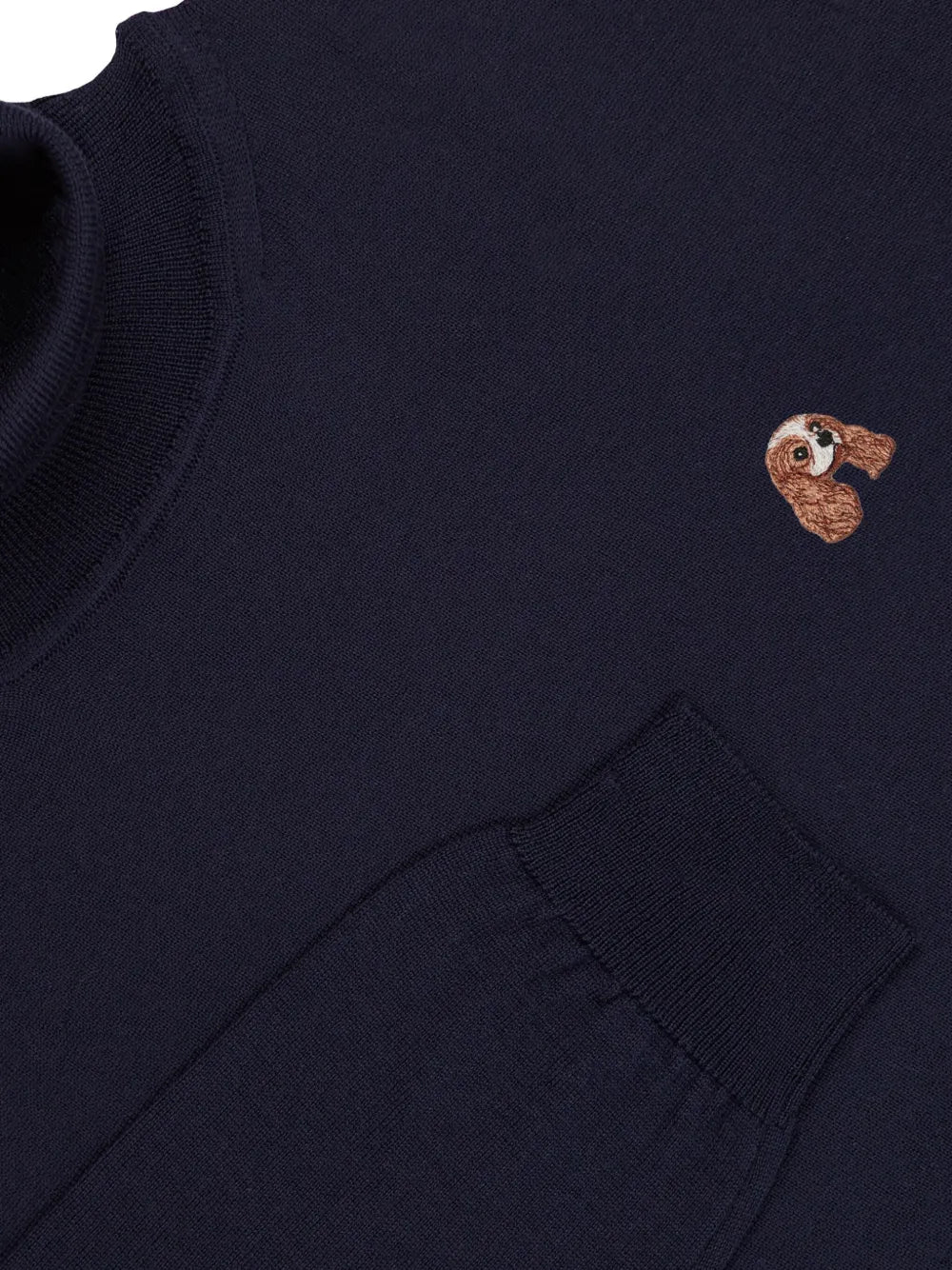 Dog-Appliqué Jumper
