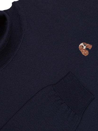 Dog-Appliqué Jumper