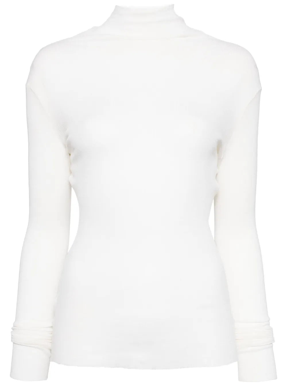Turtleneck Ribbed Sweater