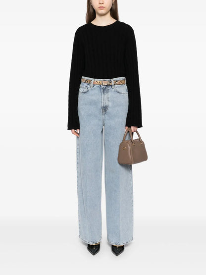 High-Rise Wide-Leg Jeans