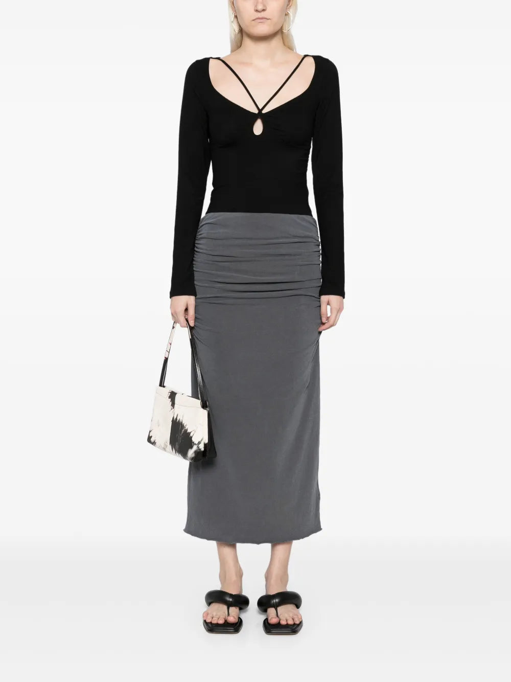 Jersey Pencil Skirt